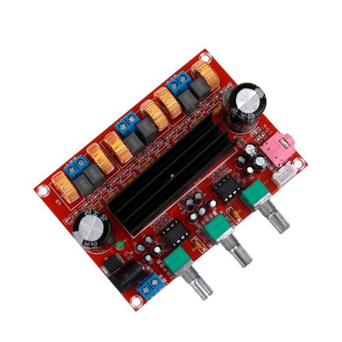 Amplificateur Audio Voiture 12V - Carte Ampli Caisson De Basses Puissant 300W - Alliage Aluminium