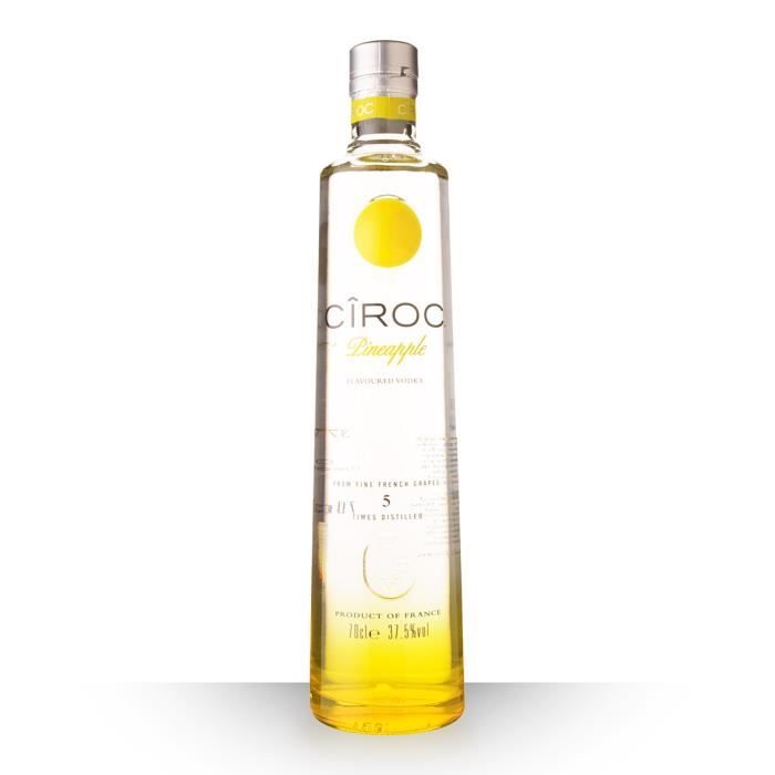 Vodka Ciroc Pineapple 70cl La cave Cdiscount
