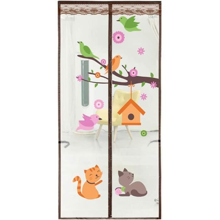 Moustiquaire Porte, 110 X 270 Cm Anti-Mouches & Anti-Insects, Rideau