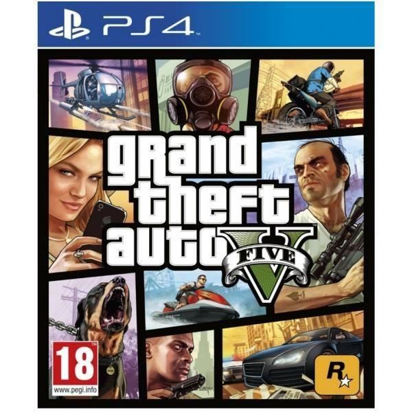 Sony Take-Two Grand Theft Auto V - Gta 5 (PS4)
