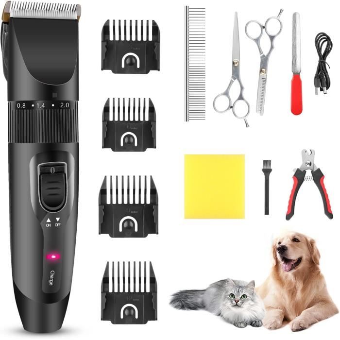 Wahl Tondeuse pour chien, kit de toilettage pour chien au lithium Pro Series, pour pelage filaire