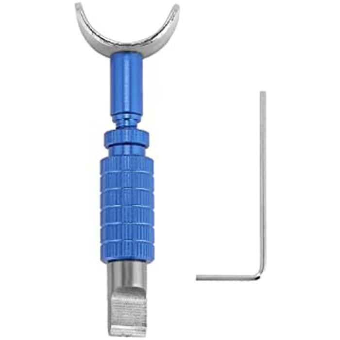 Couteau Pivotant Deluxe Pour Coupe Cuir - Réglable, Confortable - Livraison Gratuite