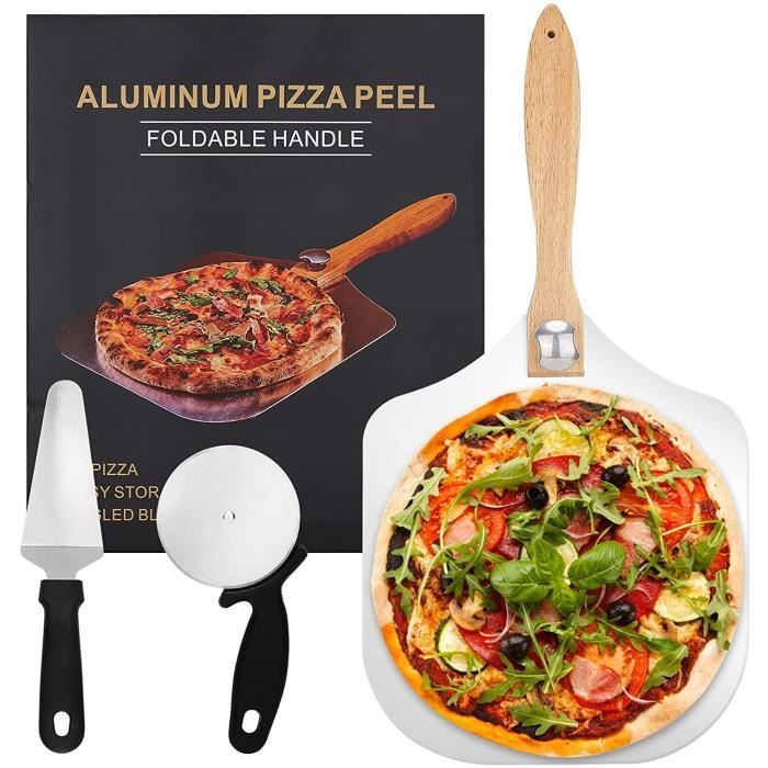 Pelle à pizza Ooni 30,5 cm – Pelle à pizza à long manche en aluminium super  lisse – Pelle légère pour tourner les pizzas, Access5 - Cdiscount Maison
