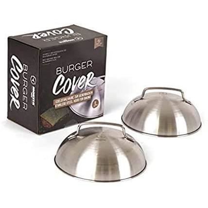 Cloche Alimentaire Inox Cabilock – Couvercle Dôme Pour Hamburgers, Teppanyaki, Fromage Fondu & Plats Chauds