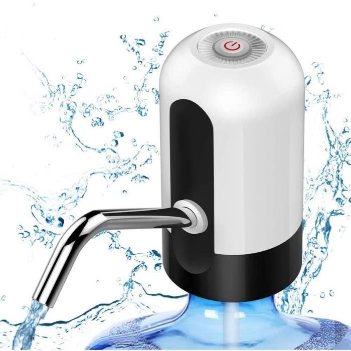pompe à bouteille deau, pompe à eau potable automatique de chargement usb de 5 gallons, pichets universels de 2 à 5 gallons d
