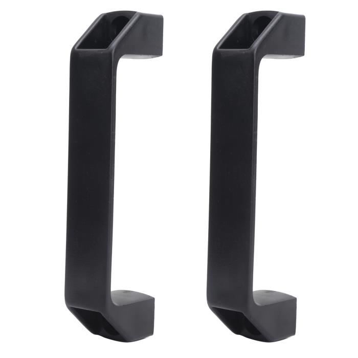 HOMCOM Lot De 2 Barres De Toit Gonflable - Adaptable Sur La Plupart Des Voitures Charge Max 75 Kg Sangles Sac Inclus Eva Nylon Noir