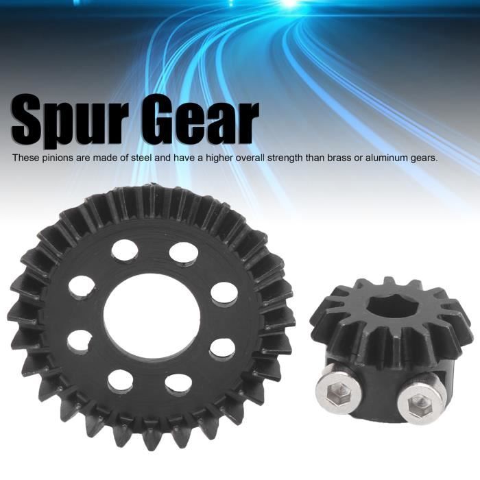 Engrenage Droit En Acier 45# - Module 1,5 - 12 à 27 Dents - Transmission Moteur