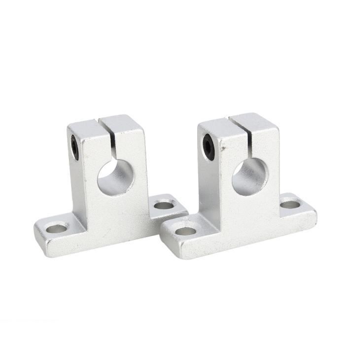 Axe Strut Rails Duokon Rail coulissant optique 2pc SK10 support d'arbre de rail ...