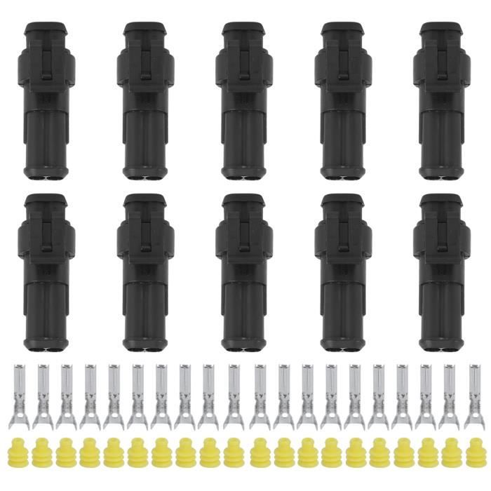Connecteur Étanche WF28 10 Broches - Fiche Et Prise Alimentation 25A 500V - Neuf