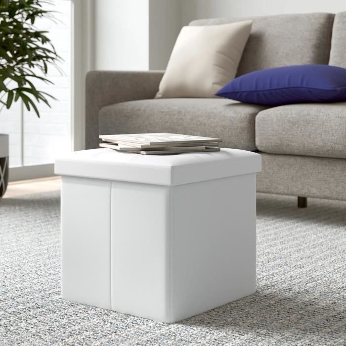 Ottoman avec rangement Rangement Rangement Tabouret multifonctions