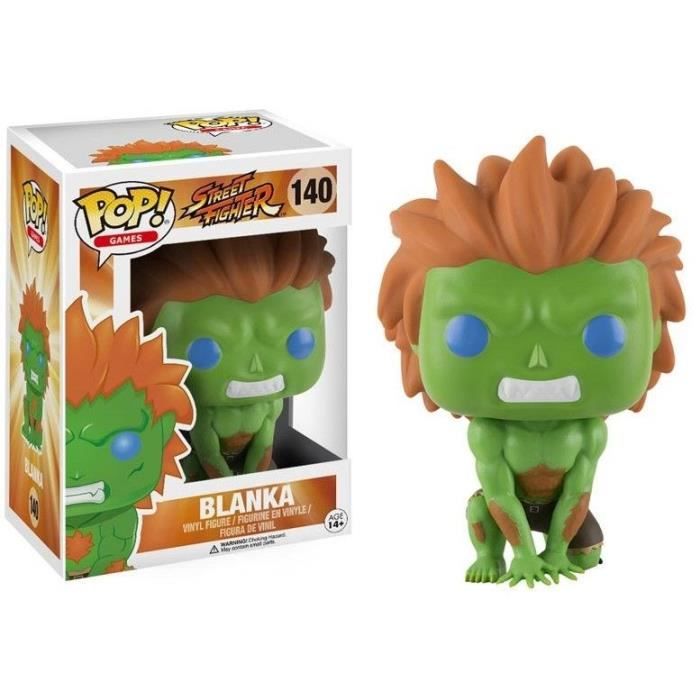 Figurine Funko Pop! Blanka 10cm Sous licence officielle Emballage en boîte fenêtre Mixte