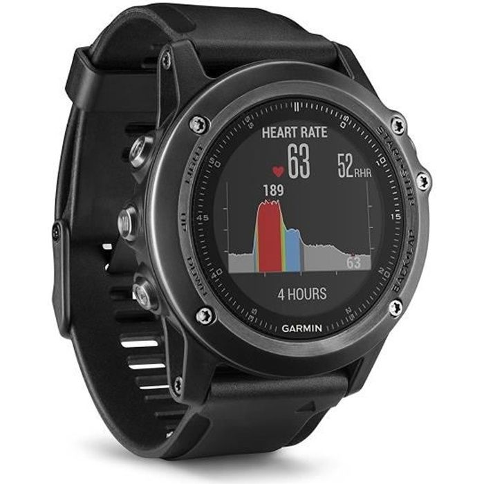 Montre Cardio GPS Garmin Fenix 7 - Argent