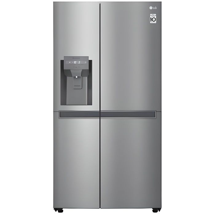 Réfrigérateur - Frigo américain LG GSLV30PZXM Acier inoxydable (179 x 91 cm) 201,000000 Inox