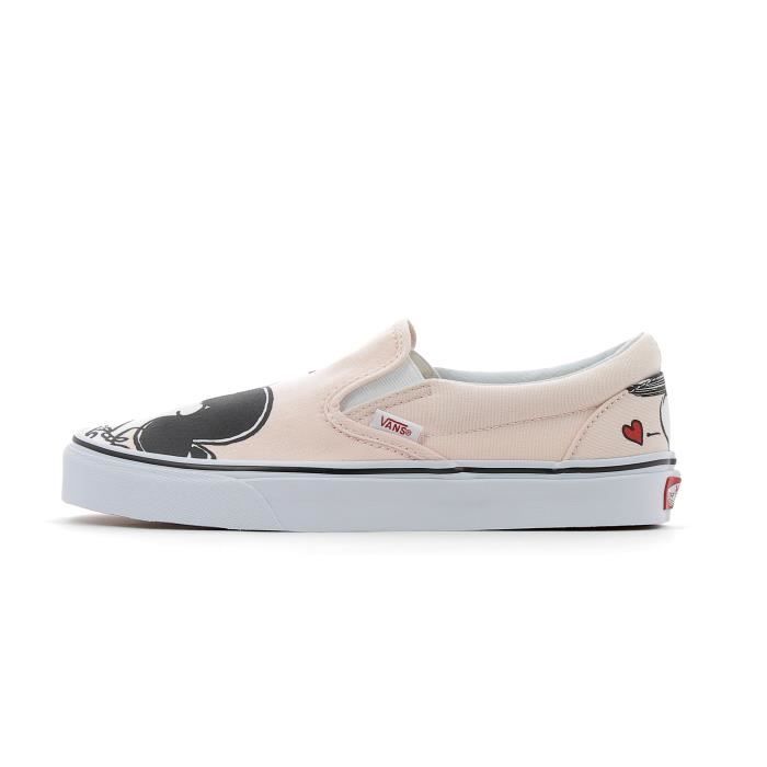 vans peanuts rose