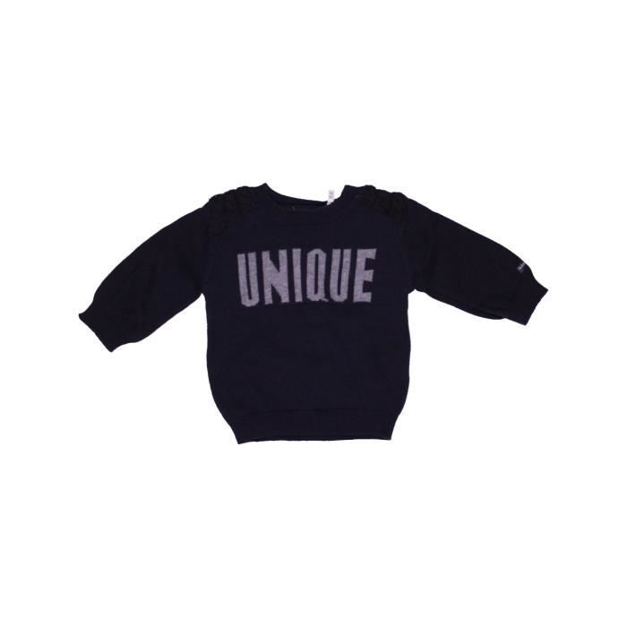 Pull Bebe Garcon Ikks 3 Mois Noir Hiver Vetement Bebe Noir Achat Vente Pull Soldes Cdiscount