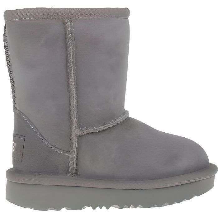 Chaussures bébé UGG Classic II - Gris - Fermeture à pression Gris