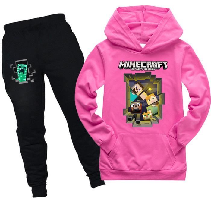 Anime Ensemble sweatshirt à capuche pour enfant avec pantalon de jogging pour garçon//fille//adolescent