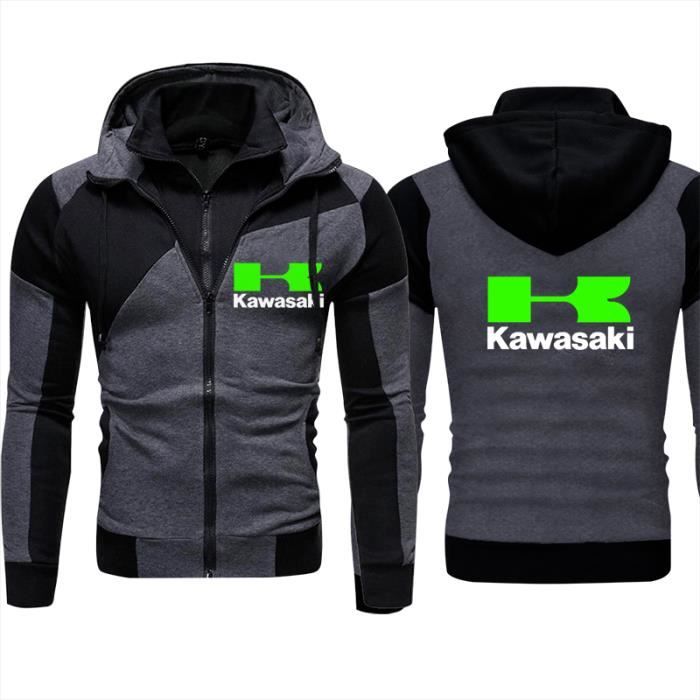 Sweat capuche online kawasaki