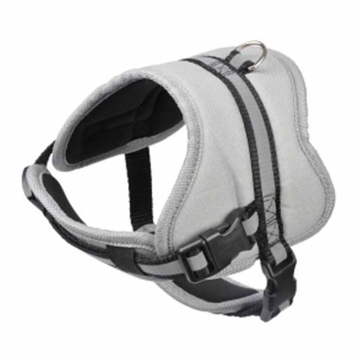 Harnais pour Chien Matelassé 45cm Gris Harnais pour Chien Matelassé 45cm Gris