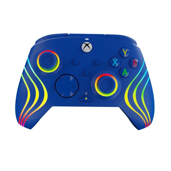Manette filaire Afterglow pour Xbox Series XS Xbox One Windows 10 et Windows 11 Bleu