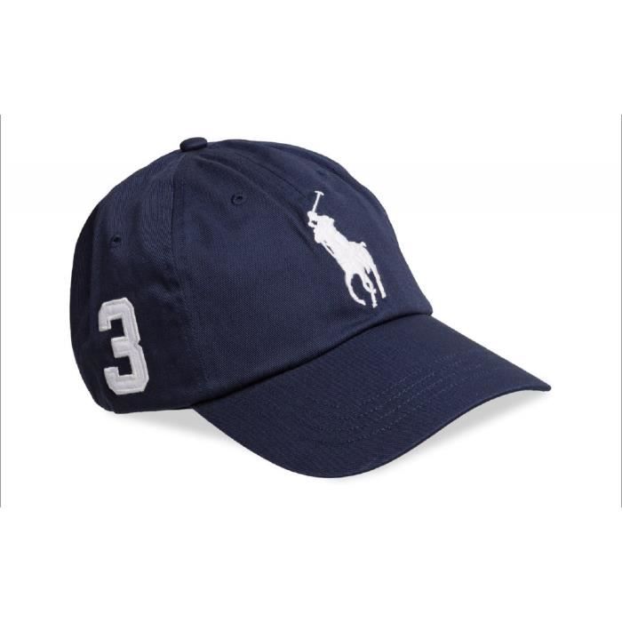 CASQUETTE RALPH LAUREN MARINE