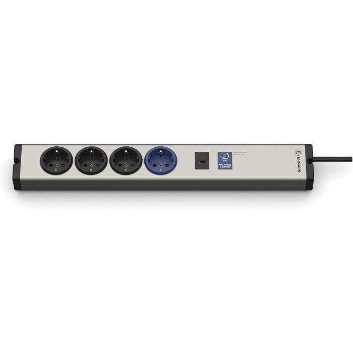 Multiprise En Aluminium 0616 X 0G048001 Master-Slave Pro 4 Prises, 1 ...