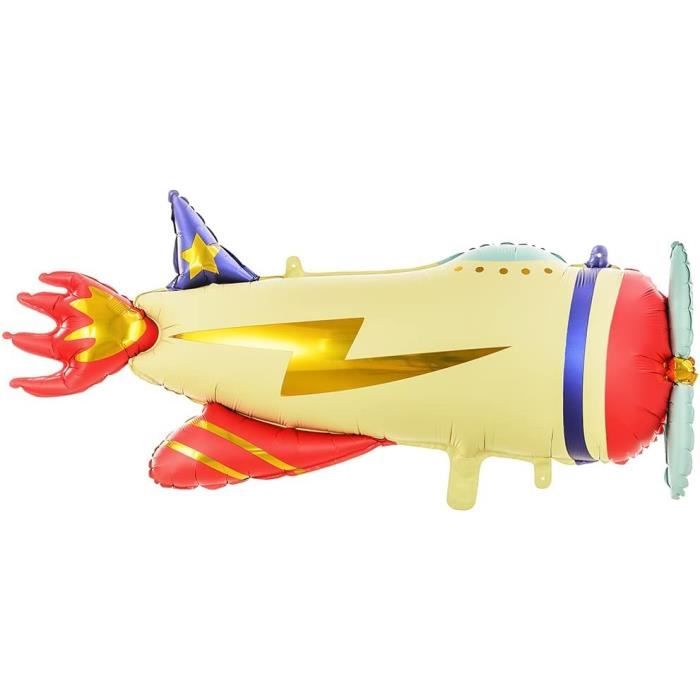 Ballon Gonflable Avion Multicolore 91 X 39 Cm[J5861] - Cdiscount Sport