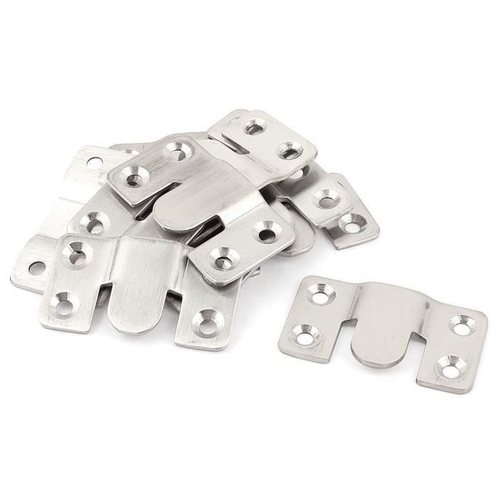 20 Pièces Connecteur Pour Canapé Sectionnel - Uxcell, Acier Inoxydable, Montage Facile