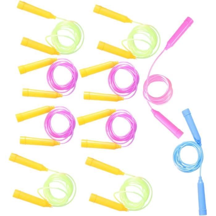 INOOMP 10 Pièces Corde À Sauter Pour Enfants Formation Cordes À Sauter INOOMP 10 Pièces Corde À Sauter Pour Enfants Formation Cordes À Sauter