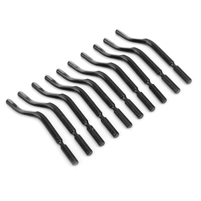 Bs1010 Lot de 20 lames de coupe étroites 8 x 7 x 2 mm Pour gratter le fer en plastique PVC