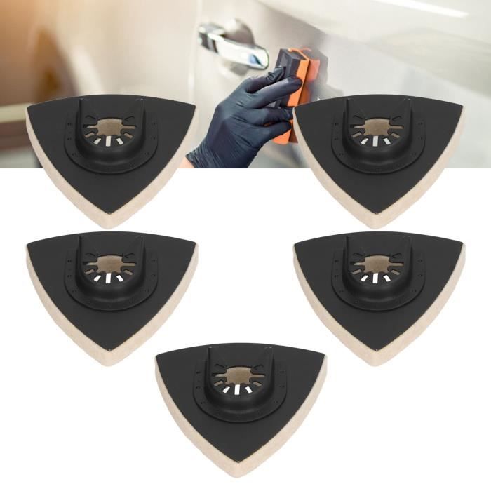 5 Bonnets De Polissage En Laine D'agneau - Pour Polisseuses Einhell 220-250 Mm, 9-10 Pouces, Pour Voiture, Métal, Bois
