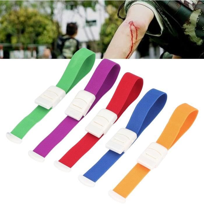 Lot De 2 Bandages Israéliens 10 Cm - Tourniquet Urgence Sous Vide Pour Camping Randonnée