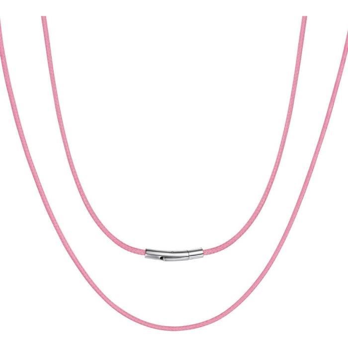 Tadipri Cordon Pour Pendentif,Corde Tressé Collier En Cuir De