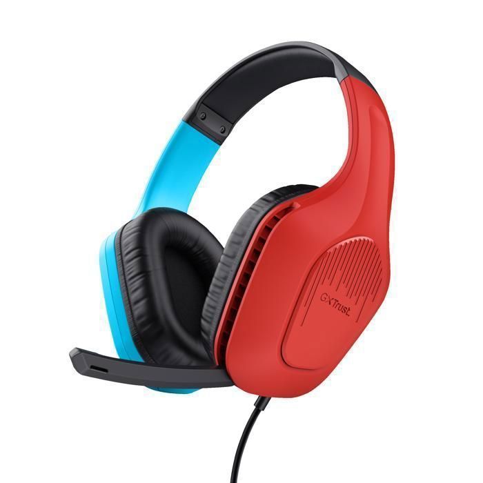 Trust GXT Zirox Casque Avec fil Arceau Jouer Cyan Neuf - vue 5