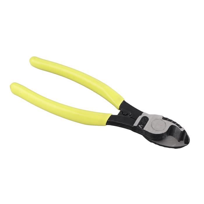 Pince Coupante Câbles TBEST - Poignée Antidérapante - Mâchoires