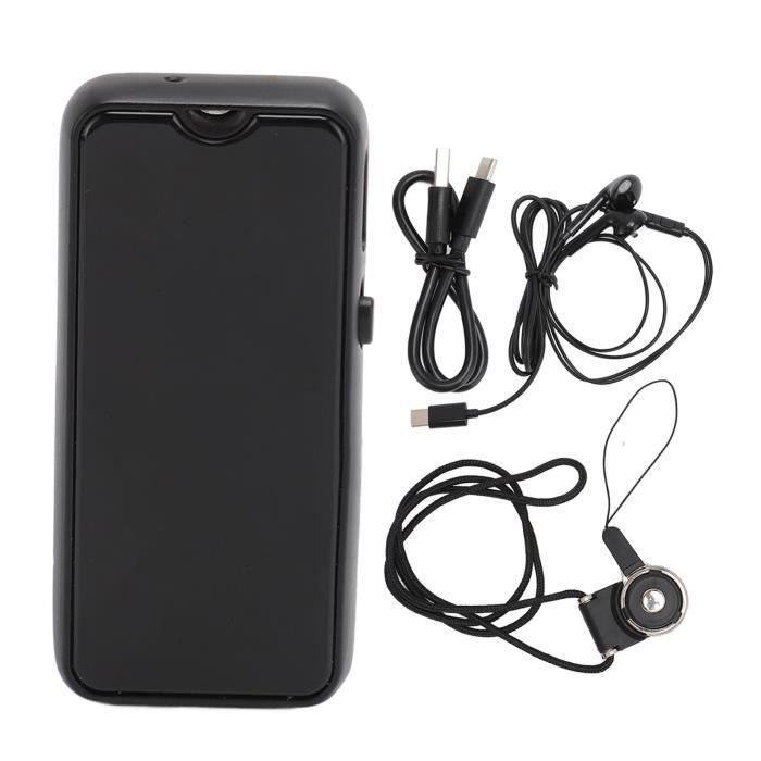 Enregistreur Vocal Numérique Magnétique 32GB - Mini Appareil Portable Avec Réduction Bruit Et Activation Vocale