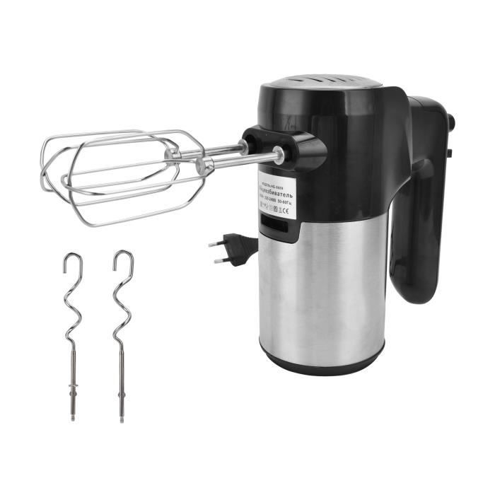 Batteur à Main Électrique Sans Fil – Portable, Rechargeable USB – Pour Œufs, Crème, Pâte – Moteur Puissant – Noir