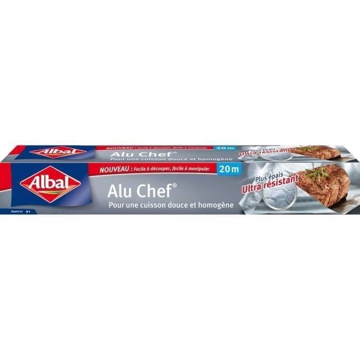 ALBAL Rouleau en aluminium chef - 20 x 0,295 m