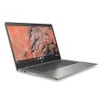 HP Chromebook 14b na0000sf PC Ultraportable Tactile 14” FHD IPS Gris acier (AMD Ryzen 3, RAM 8 Go, SSD 128 Go, AZERTY, Chrome OS)-1