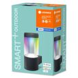 Lanterne d'extérieur LEDVANCE Smart+ Modern Lantern Multicolor / 12 W - Noir - Bluetooth - RGBW - 2000...6500 K-1