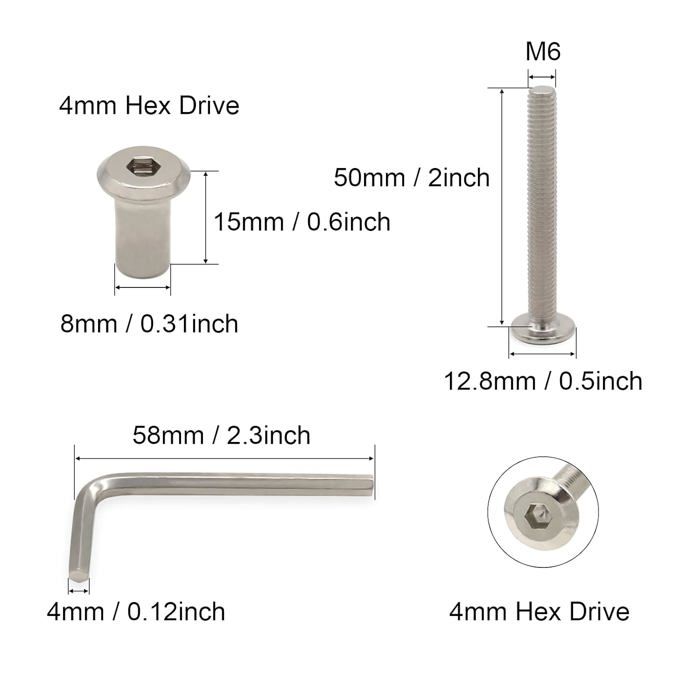 Lot De 125 Vis Et Boulons Auto - Pour Moteur, Garde-Boue, Pare-Chocs | Clips Métal Et Plastique | Kit Réparation Voiture