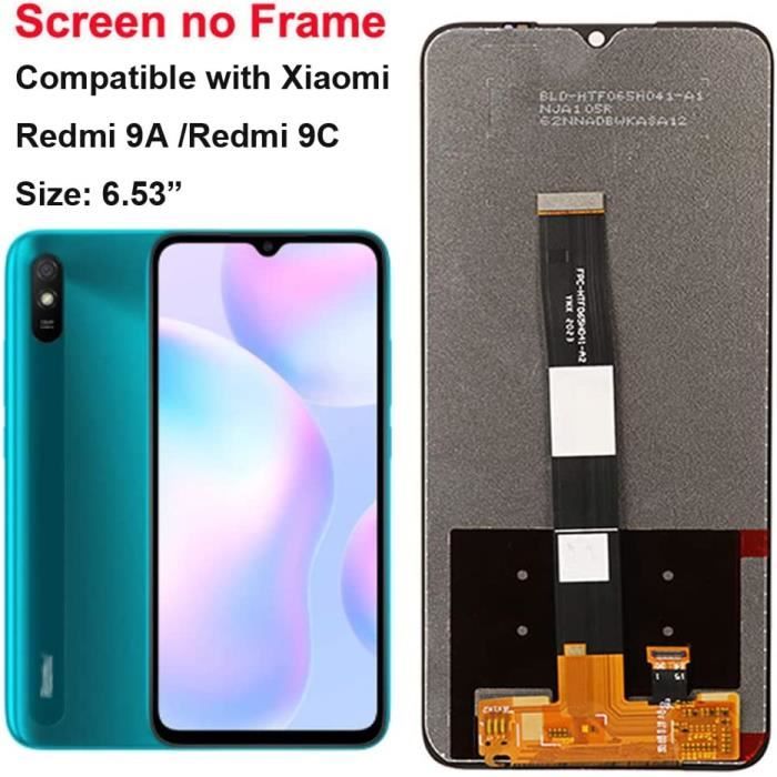 Écran LCD + Vitre Tactile Pour Xiaomi Redmi 9A/9C/9AT - Ensemble Noir, Neuf Dans Son Emballage
