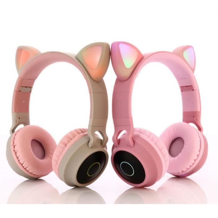 Casque Audio Bluetooth Pour Enfants - Couleurs Vives, Supra-auriculaire, Avec Micro