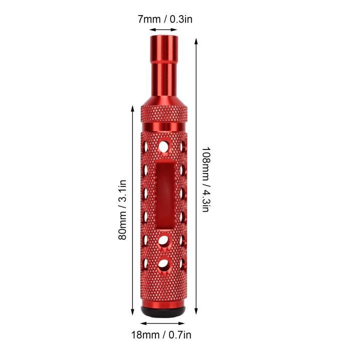 Combinateur hexagonal en alliage d'aluminium de 12mm, avec trou de 5mm, MJX Hyper Go 16207 16208 16209 16210 14301 14302 14209 14210, adaptateur de roue 26 Combinateur hexagonal en alliage d'aluminium de 12mm, avec trou de 5mm, MJX Hyper Go 16207 16208 16209 16210 14301 14302 14209 14210, adaptateur de roue 26