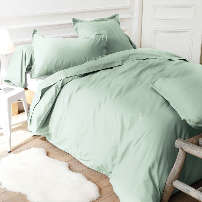 Taie D'oreiller 65x65cm Uni Pur Coton ALTO Gris Manhattan