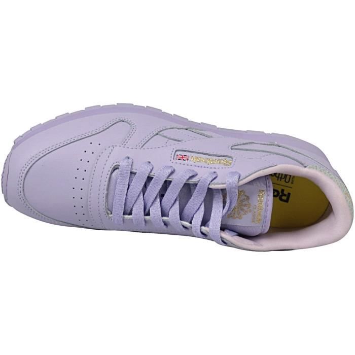 Reebok freestyle enfant violet deals