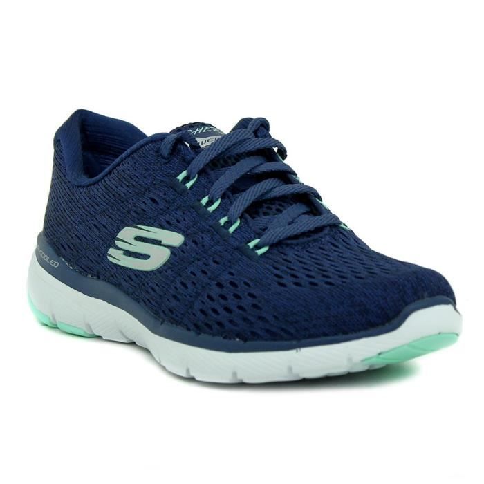 SKECHERS 13064 Trente six Bleu Cdiscount Chaussures
