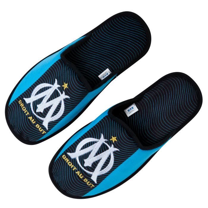 Chaussons OM OLYMPIQUE DE MARSEILLE Homme Polyester et gomme