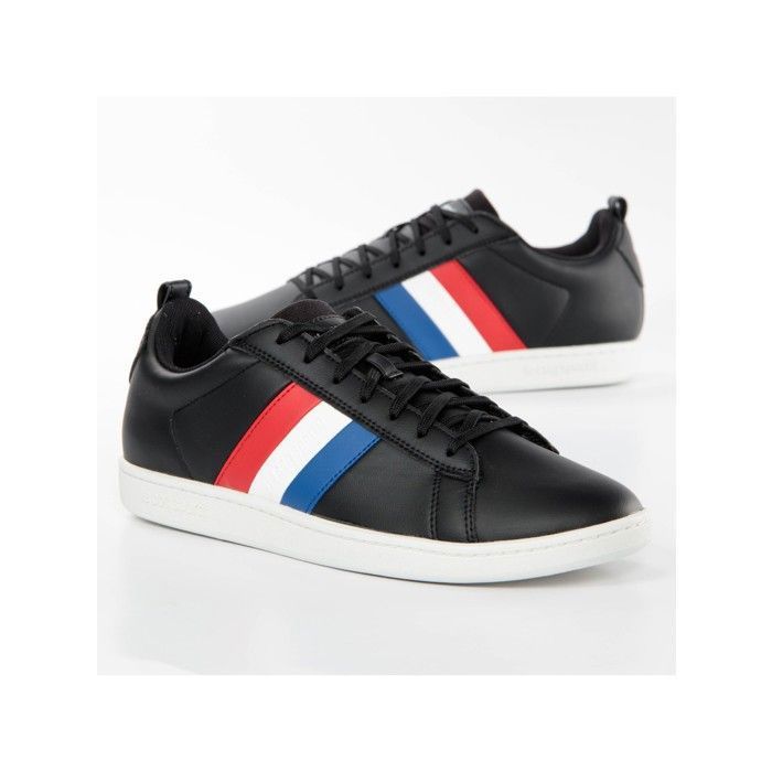 Basket Le Coq Sportif COURTCLASSIC FLAG Homme Noir Textile