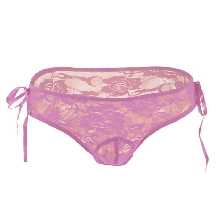 Slip dentelle pour homme outlet